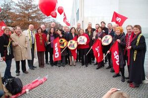 Protest der SPD-Bundestagsfraktion am 28.10. - (c) SPD-Bundestagsfraktion