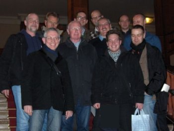 Gruppenfoto der Schwusos Tempelhof-Schöneberg