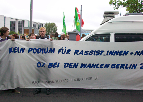 Demo gegen Sarrazin